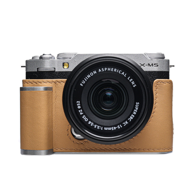 富士XM5相机swift平纹真皮皮套
