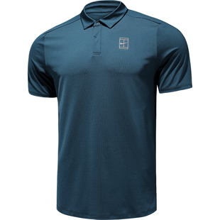 Nike速干网球服新款 耐克翻领T恤男装透气吸汗舒适运动上衣FZ6908