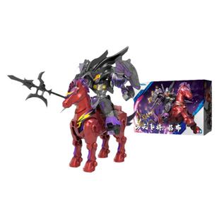 奥迪双钻三国凯能拼装吕布关羽坎普骑兵凯能拼装高达模型儿童男孩