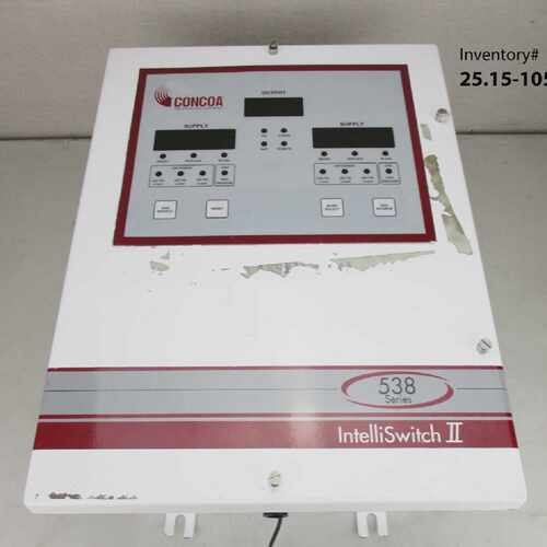 Concoa 538 IntelliSwitch II 538E336-01-001 Gas Management Sy