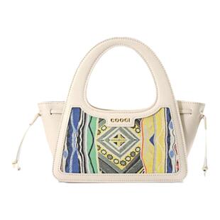 COOGI库奇包包女2025新款大容量苦瓜纹托特包时尚百搭女士手提包