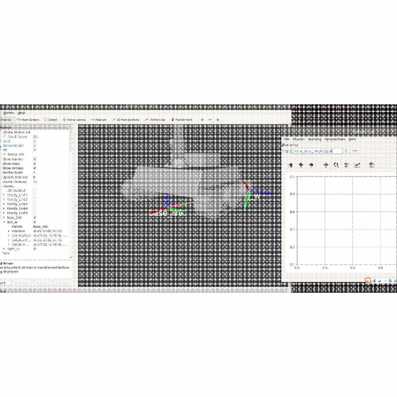ROS机械臂小车建模URDF编写MOVEIT联合Gazebo彷真机器人路径规画