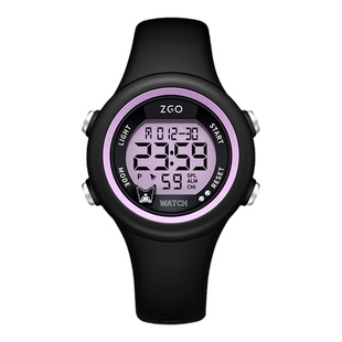 正港ZGOx三丽鸥联名手表儿童女孩初中小学生看时间防水女款电子表