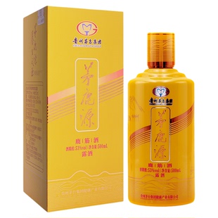 中酒网  茅台集团 茅鹿源鹿筋酒53度酱香型露酒53度500ml礼盒送礼
