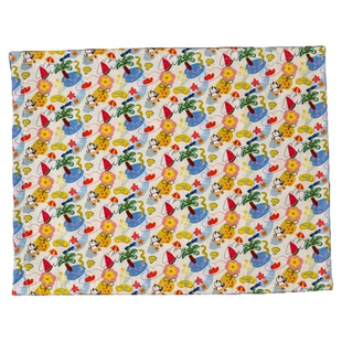 夏日海岛纯棉餐垫隔热垫防烫防水餐桌垫家用田园风西餐餐垫一人食