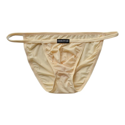D.M男三角裤薄性感锦纶冰丝透气