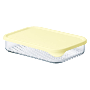 Glasslock进口带盖玻璃保鲜盒冰箱收纳盒子饺子肉分类存储冷冻盒