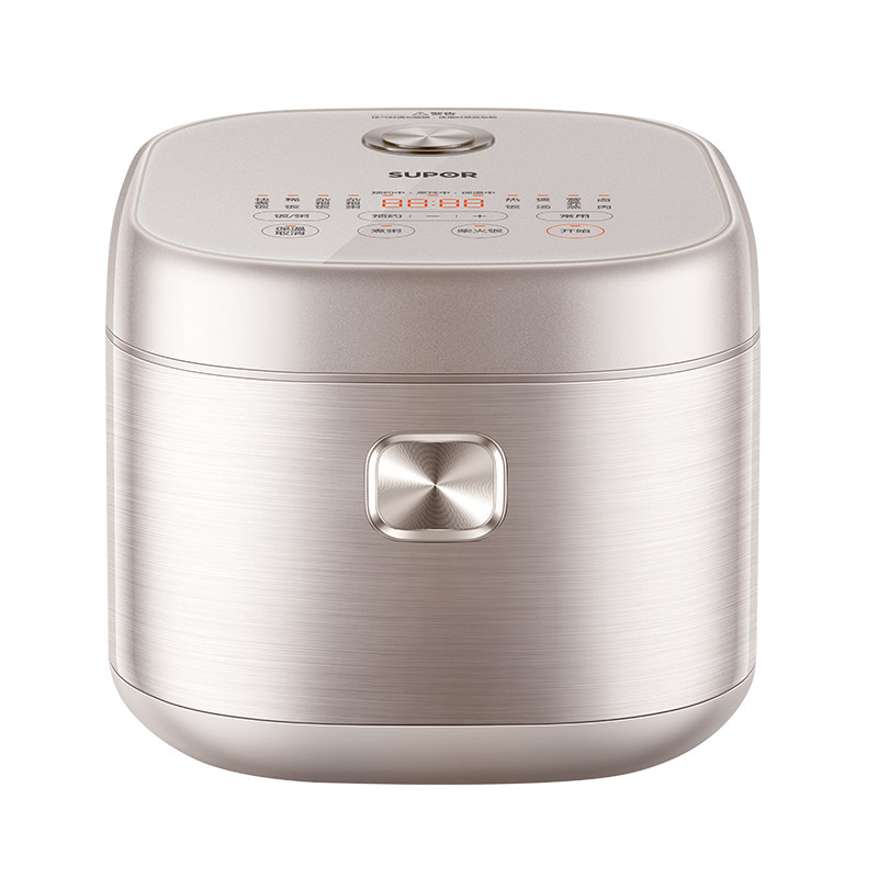 苏泊尔IH电饭煲家用316L不锈钢0涂层4L大容量多功能智能煮饭锅