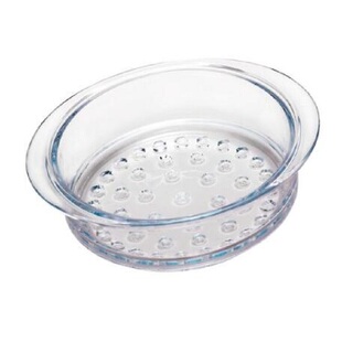 美国康宁蒸格VISIONS玻璃锅蒸笼 康宁玻璃蒸格蒸笼蒸屉20cm/24cm