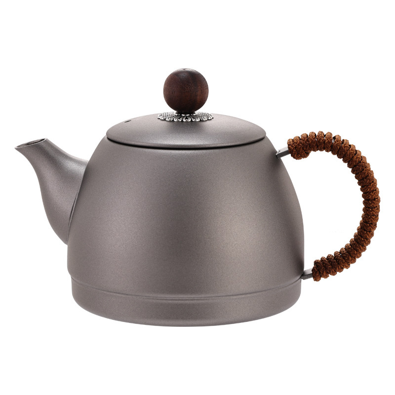 便携式纯钛迷你小型泡茶壶