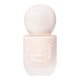 NOVO粉底液控油遮瑕保湿持久不暗沉不卡粉黄黑皮学生党超自然淡妆