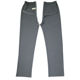 春秋瘫痪老人开裆裤卧床成人秋裤老年失禁护理裤男女病人专用裤子