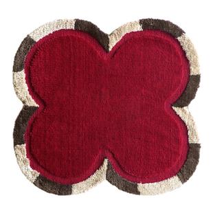 纳茉|小红花系列脚垫入户门地毯浴室吸水地垫卫生间防滑毯子家用