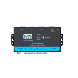 【智嵌物联】4路RS232/422/485转以太网模块串口服务器转网口Modbus网关TCP转RTU边缘计算JSON二次开发