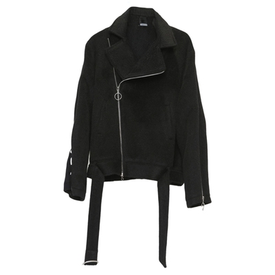 宽松翻领毛呢外套纳帕佳