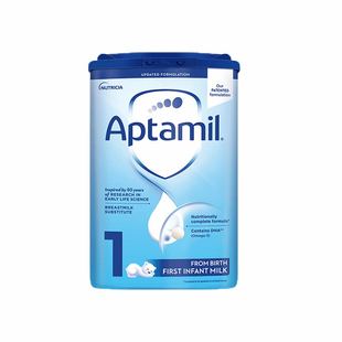 【官方授权】英国Aptamil 爱他美经典蓝罐1段0-6个月婴儿奶粉800g