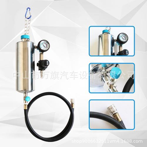 汽车燃油喷油嘴免拆清洗三元催化设备工具节气门进气清洗机吊瓶