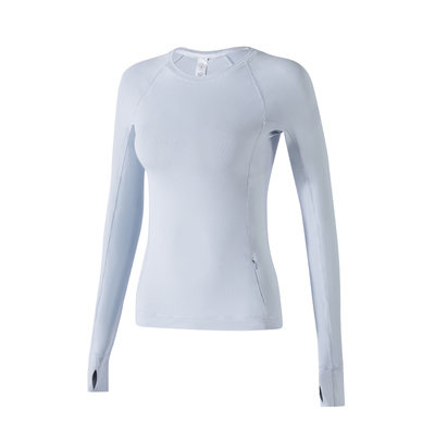 Umeko运动长袖弹力显瘦健身上衣