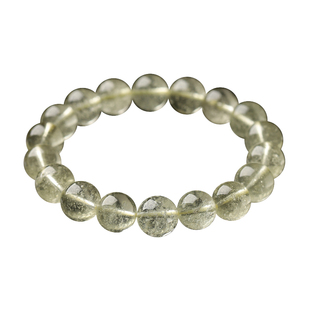 陨石手串亲宝水晶冰种利比亚黄金陨石手链单圈散珠多圈项链女