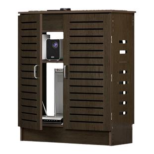 路由器收纳柜落地客厅wifi光猫交换机机顶盒多媒体遮挡弱电箱拓展