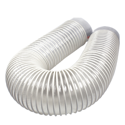 pvc工业吸尘管波纹开料机打磨