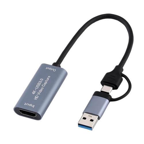 ms2130视频采集卡直播专用hdmi转usb手机环出适用switch底座苹果