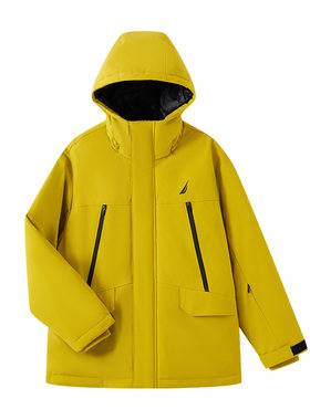 【三防滑雪服】NAUTICA童装 男女童羽绒服户外冲锋儿童秋冬季外衣