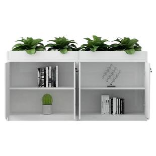 办公室花槽柜隔断文件柜矮柜简约资料收纳柜储物柜书柜组合遮挡柜