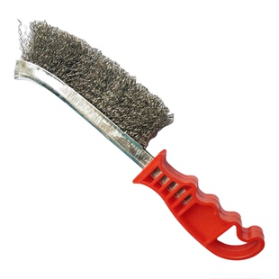 烧烤钢丝刷子烧烤架刷子烧烤网除锈抛光不锈钢刷铁丝刀刷刚刷铁炉