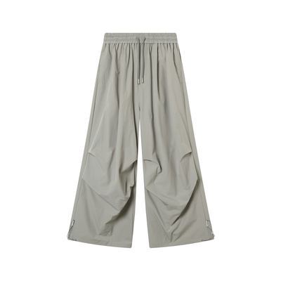 TGNS基础降落伞裤抽绳束脚长裤