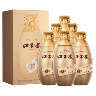 口子窖古窖清50度500mL*6瓶整箱 安徽兼香白酒整箱节日送礼送长辈