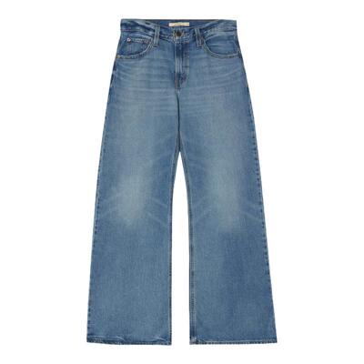 ROSE朴彩英同款宽松微喇牛仔裤