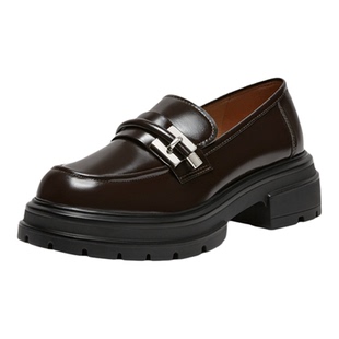 【40码】乐福鞋小皮鞋百丽集团品牌合集2025春秋新款时尚百搭女鞋