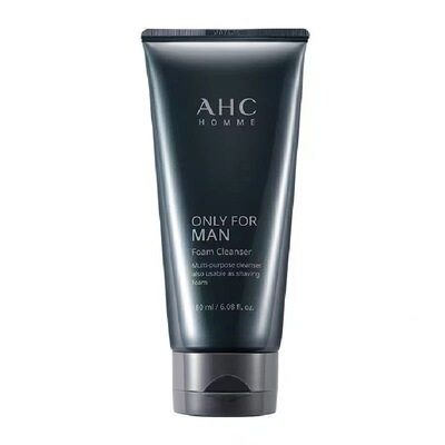 AHC男士洗面奶深清控油保湿