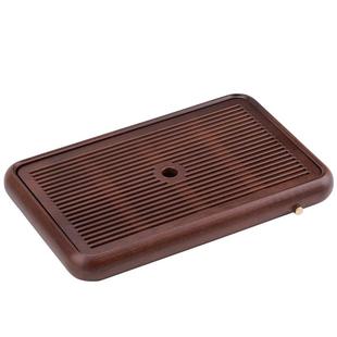 实木茶盘2025新款家用客厅小型托盘蓄水排水高档干泡台电木款茶台