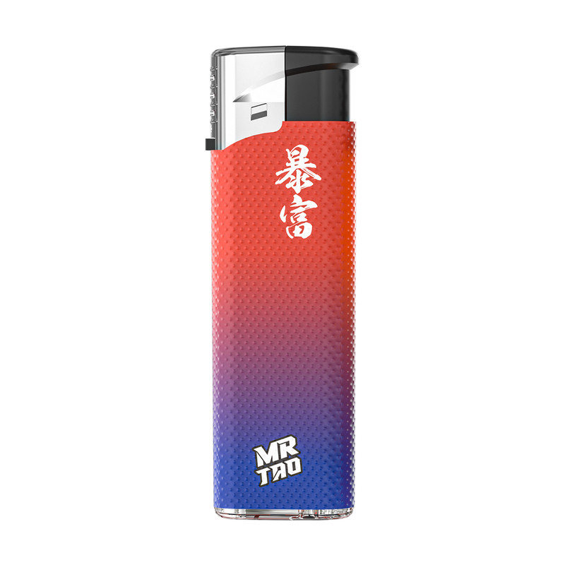 【炫彩防风】直冲蓝焰家用打火机