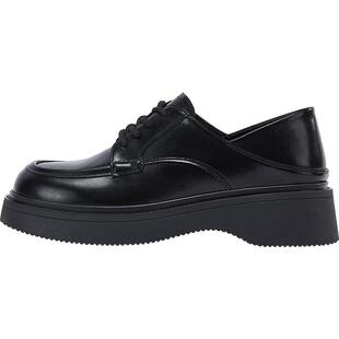 达芙妮英伦风小皮鞋女2026新款春厚底乐福鞋女学院风黑色鞋子女款