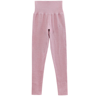 德绒发热加长保暖裤女内穿高腰高个子特长175大码加绒加厚秋裤