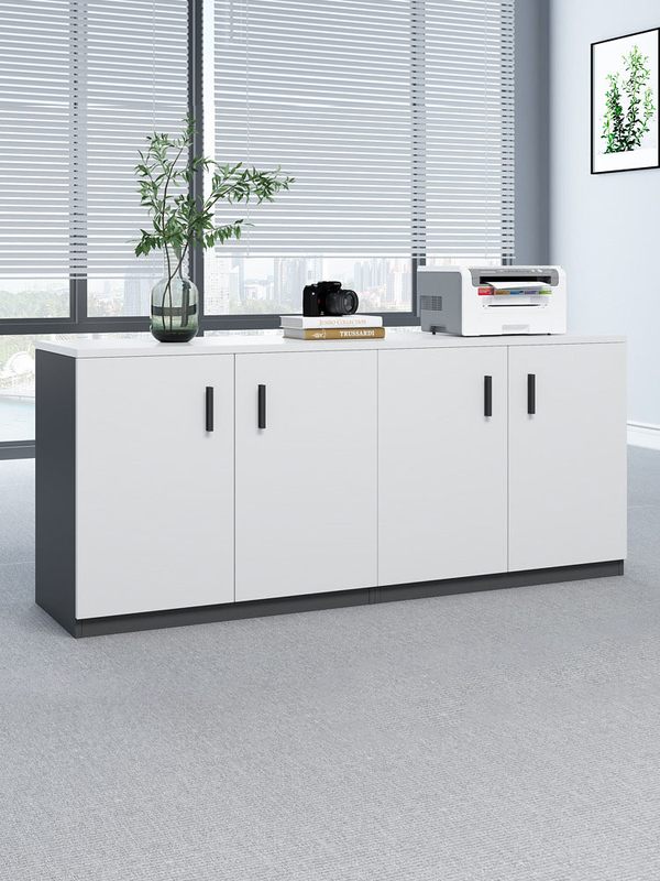 办公室矮柜储物柜木质地柜隔断柜文件柜档案资料柜侧边柜收纳柜子