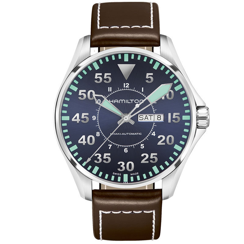Hamilton汉米尔顿卡其航空天际换算42mm&飞行员46mm自动机械腕表