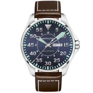 Hamilton汉米尔顿卡其航空天际换算42mm&飞行员46mm自动机械腕表