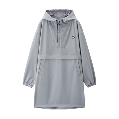 BSX连帽连衣裙梭织半开襟