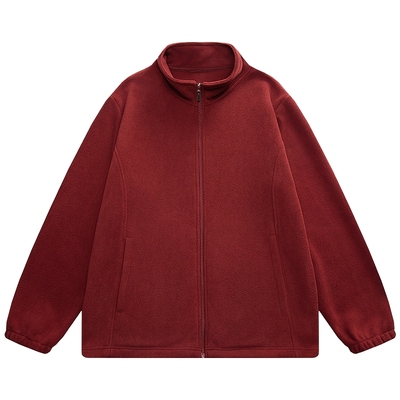 摇粒绒外套男秋冬季新款抓绒夹克