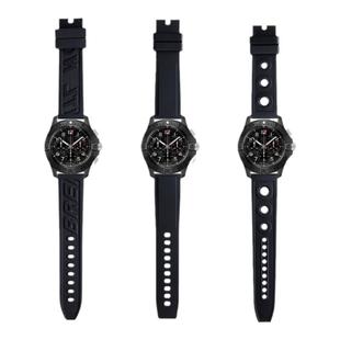 适用百年灵橡胶手表带复仇者黑鸟海狼超级海洋专业黄狼侦察机22MM