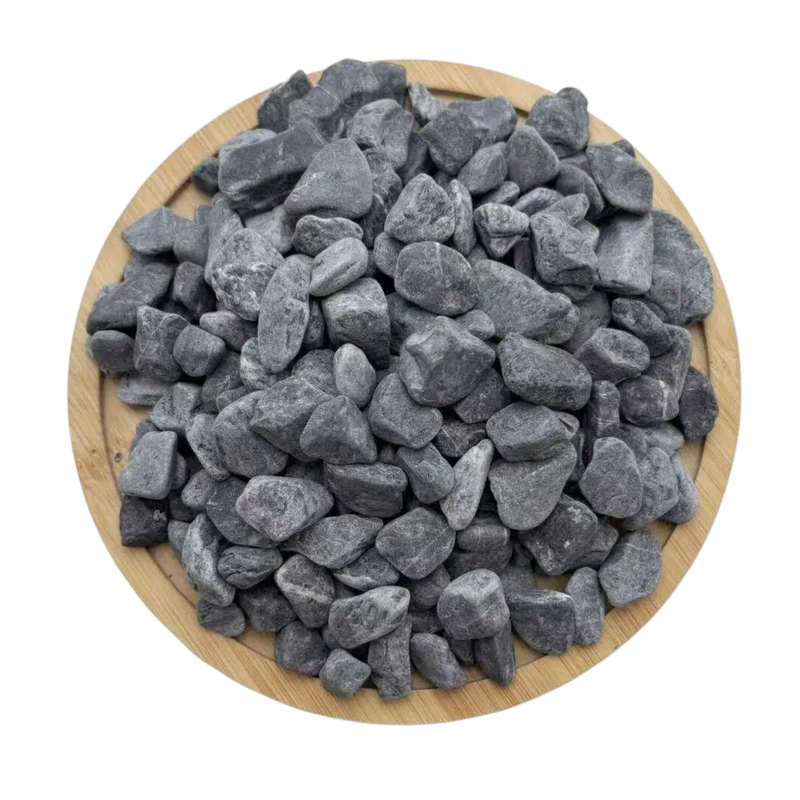 深灰砾石黑石子日式枯山水碎石