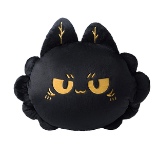 国家宝藏你好历史富贵狸猫揣手抱枕午休趴睡午睡枕椅子护腰背靠垫