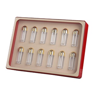 冬虫夏草包装盒高档虫草礼盒10支20根亚克力空盒藏红花12瓶盒子