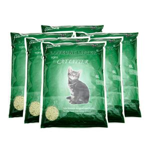 lovecat绿茶无尘结团豆腐猫砂