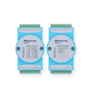 Modbus采集模块M2000模拟量4-20mA电压电流输入转TCP网口RS485