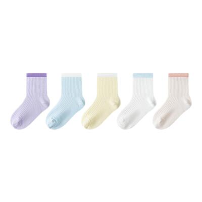 巴拉巴拉儿童袜子男童女童五双装